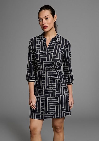 Laura Scott Polokleid mit Grafik-Print günstig online kaufen