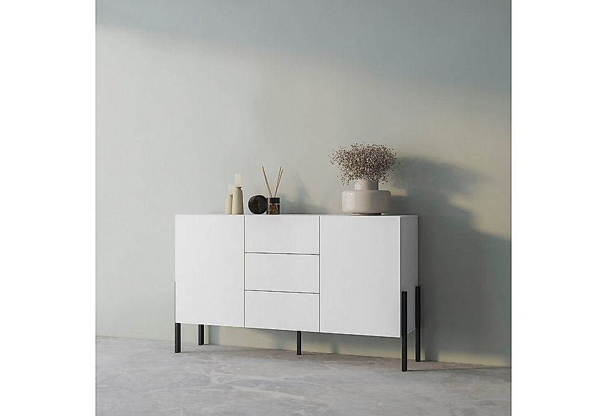 INOSIGN Sideboard Jukon, Breite 150 bzw.180 cm, moderne grifflose Kommode, günstig online kaufen