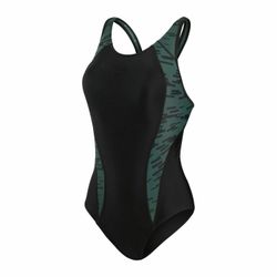 Speedo Badeanzug Panel Laneback Badeanzug günstig online kaufen