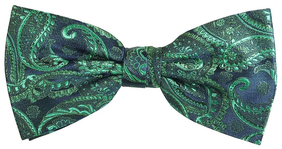 Paul Malone Fliege Herren Schleife modern elegant festlich grün paisley Hoc günstig online kaufen