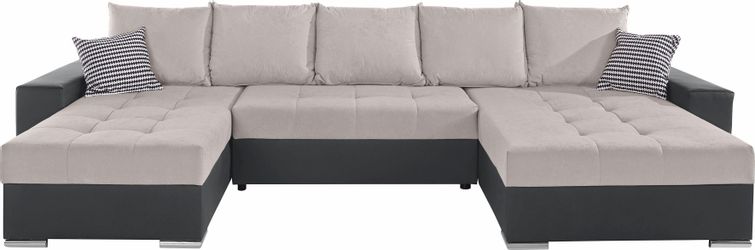 COLLECTION AB Wohnlandschaft "Josy XXL U-Form, B: 333 cm, mit 2 Recamieren günstig online kaufen