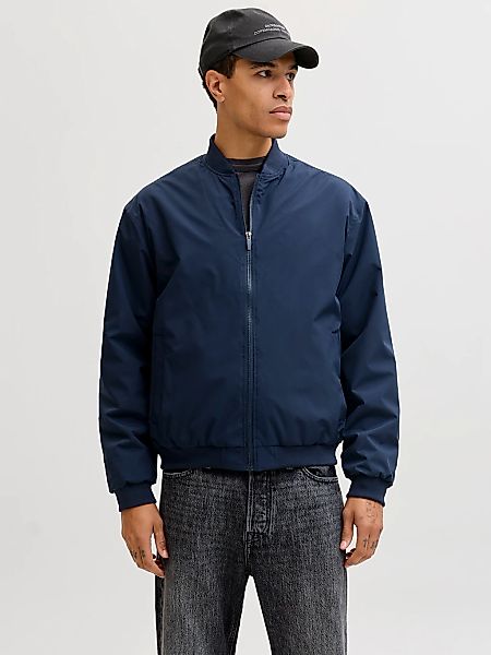 Jack & Jones "JJECHARGE BOMBER JACKET NOOS" ohne Kapuze mit Rippbündchen günstig online kaufen