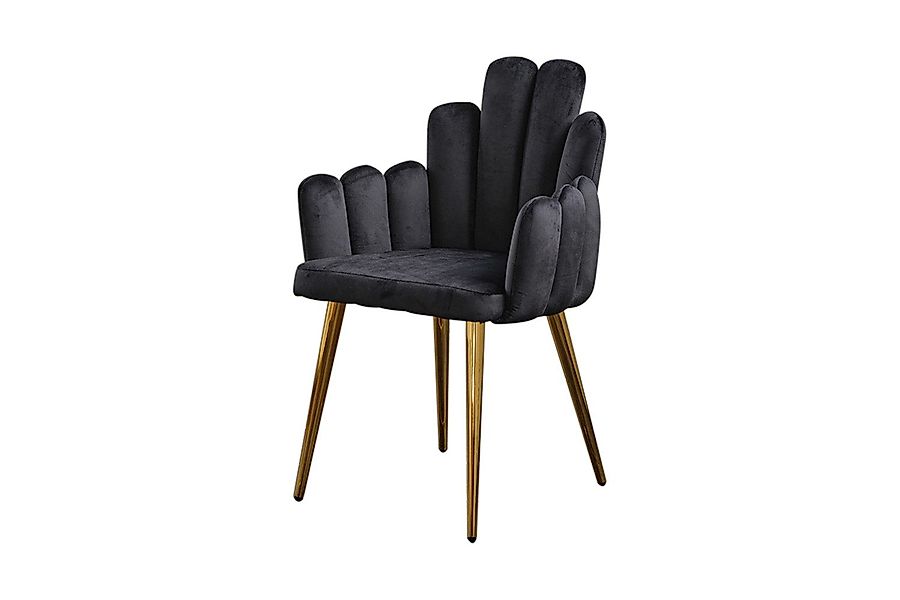 KAWOLA Esszimmerstuhl FREJA, Stuhl Velvet verschiedene günstig online kaufen