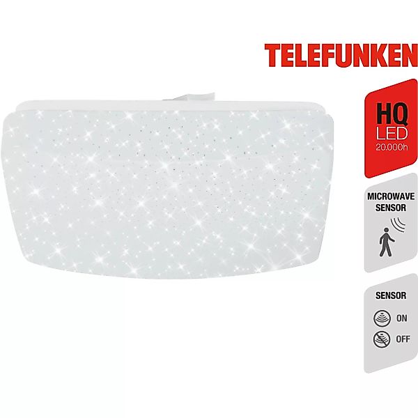 Telefunken LED-Deckenlampe Sterndekor günstig online kaufen