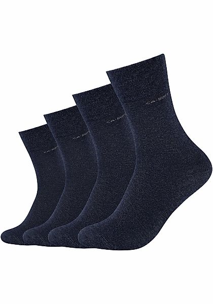Camano Socken "ca-soft" 4 Paar tlg. mit verstärktem Fersen- und Zehenbereic günstig online kaufen