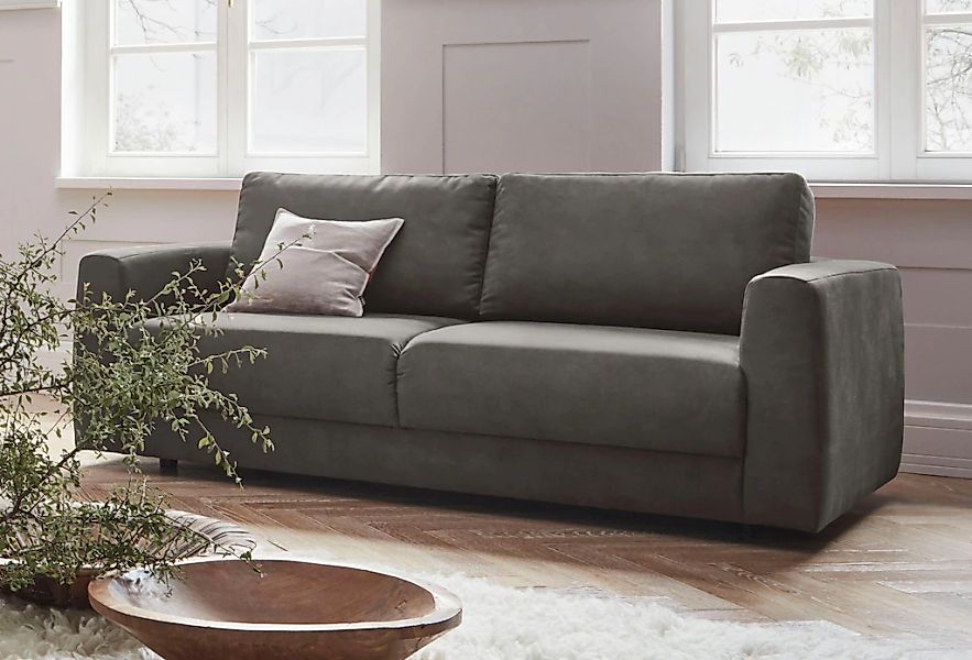 OTTO home 2-Sitzer "Hobro" in 3 Bezugsqualitäten in vielen Farben, Design b günstig online kaufen