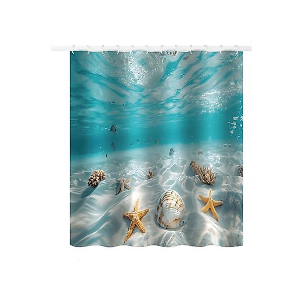 SANILO Duschvorhang Waterworld 180 x 200 cm günstig online kaufen