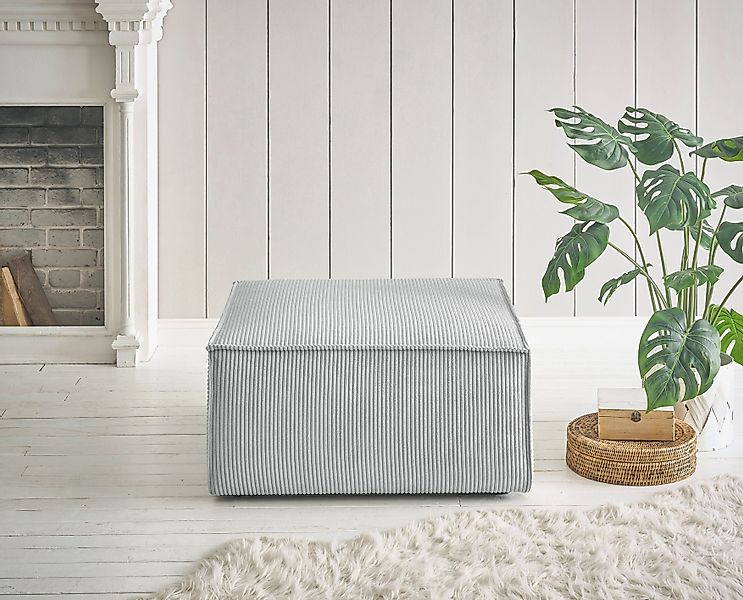 Home affaire Hocker SHERWOOD, Hocker quadratisch, günstig online kaufen