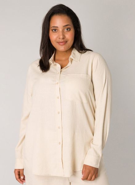 Base Level Curvy Langarmbluse Yaella mit günstig online kaufen