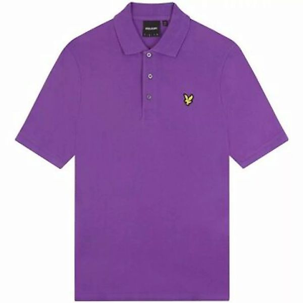 Lyle & Scott  T-Shirts & Poloshirts SP400VOG POLO SHIRT-X155 CARD PURPLE günstig online kaufen