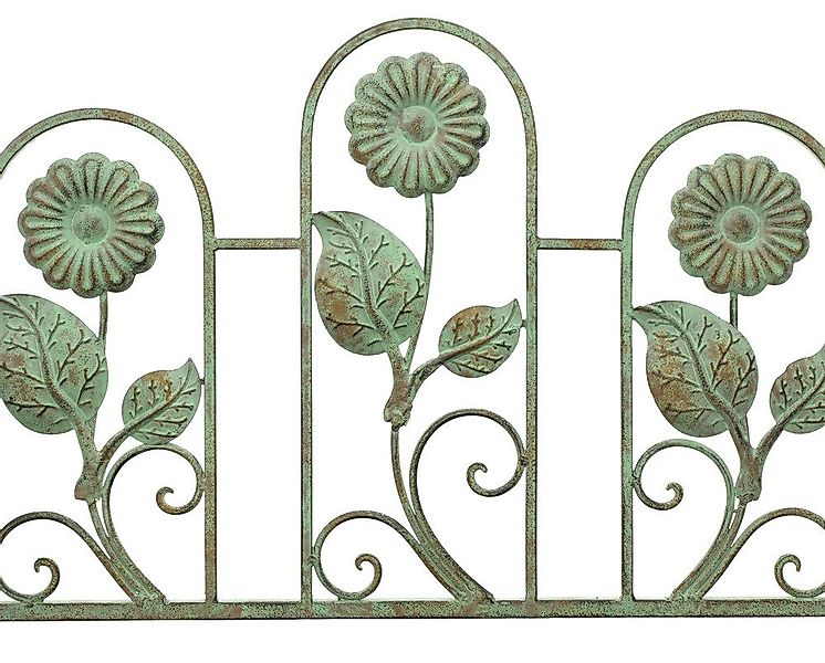 Home-trends24.de Rankgitter Blumen Metall Elemente Zaun günstig online kaufen