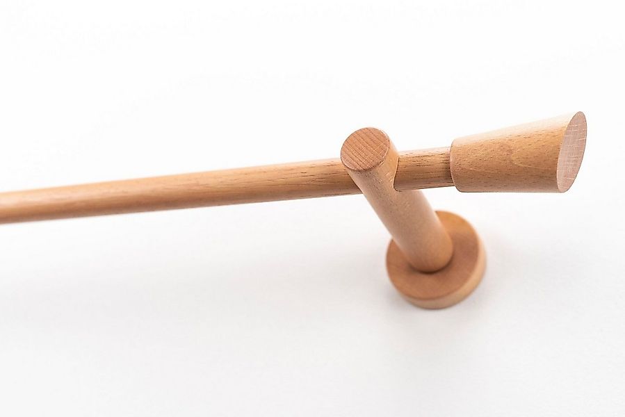 GARESA Gardinenstange MOLIS, Ø 20 mm, 1-läufig, Wunschmaßlänge, mit Bohren, günstig online kaufen