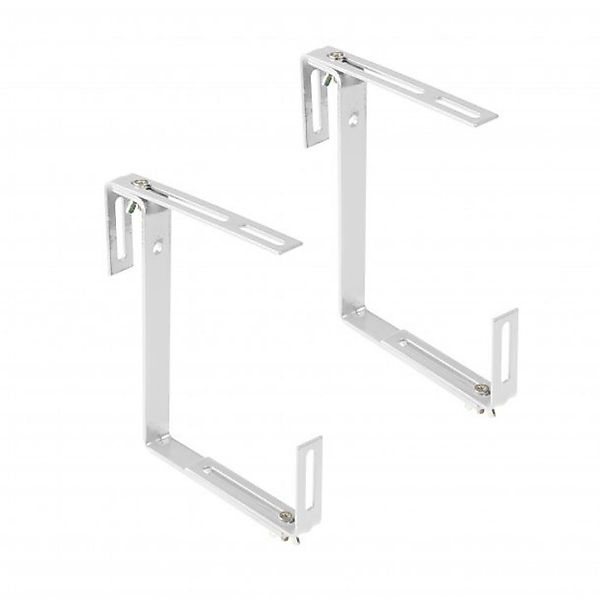 Greemotion Blumenkastenhalter Blumenkastenhalter weiß 2-fach verstel. günstig online kaufen