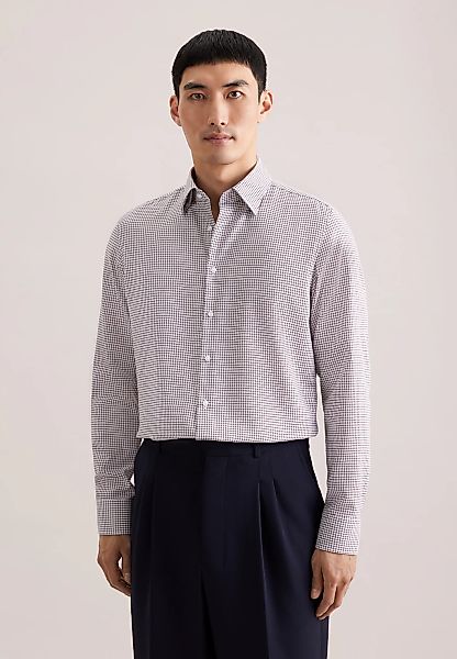 seidensticker Businesshemd "Schwarze Rose" Slim 1/1 Covered-Button-Down-Kra günstig online kaufen