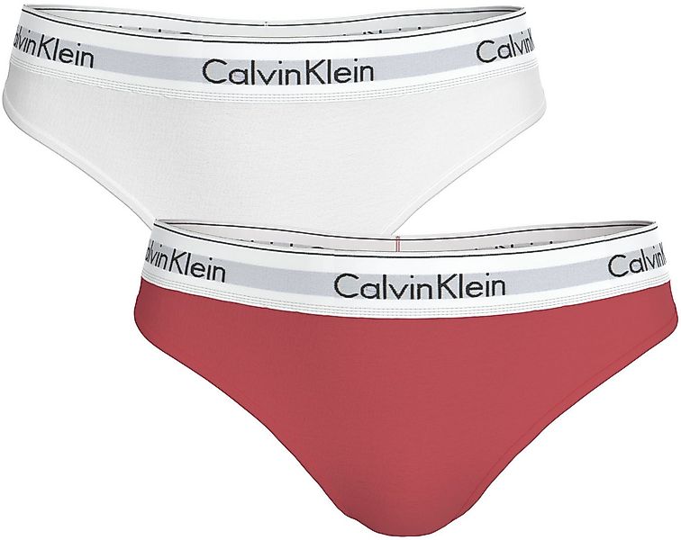 Calvin Klein Underwear Tanga THONG 2PK (Packung, 2er-Pack) Körpernahe Passf günstig online kaufen