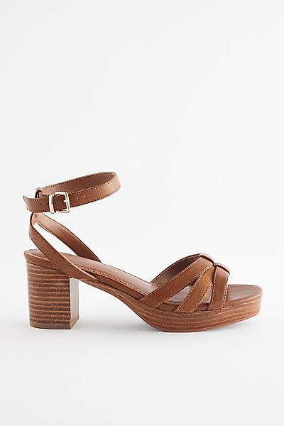 Next Forever Comfort® Niedrige Keilabsatzschuhe Plateausandaletten günstig online kaufen