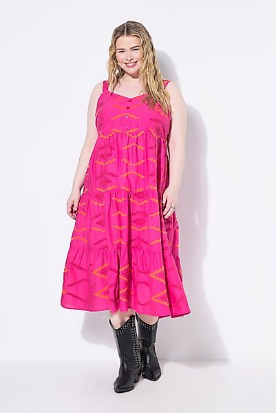 Studio Untold Midikleid Midikleid A-Line Stickerei günstig online kaufen