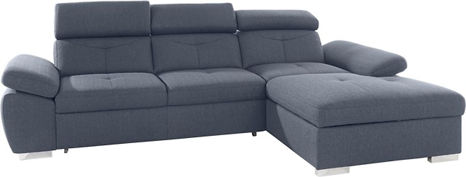 exxpo - sofa fashion Ecksofa »Spring, super bequem, mit Armteil- und Kopfte günstig online kaufen