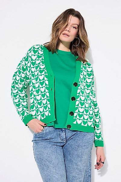 Studio Untold Strickjacke Strickjacke oversized Hearts günstig online kaufen