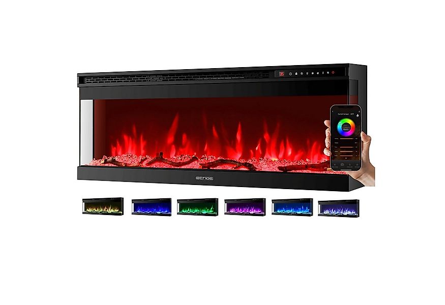 echos Elektrokamin WiFi Eco-3510, 13 realistische Flammeneffekte, Smart Lif günstig online kaufen