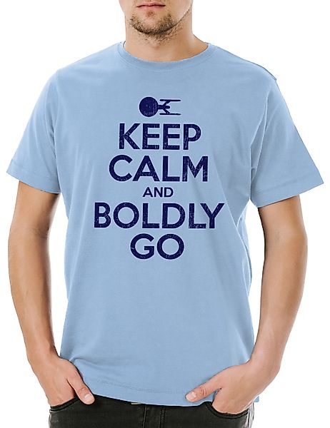 Urban Backwoods Print-Shirt Keep Calm And günstig online kaufen