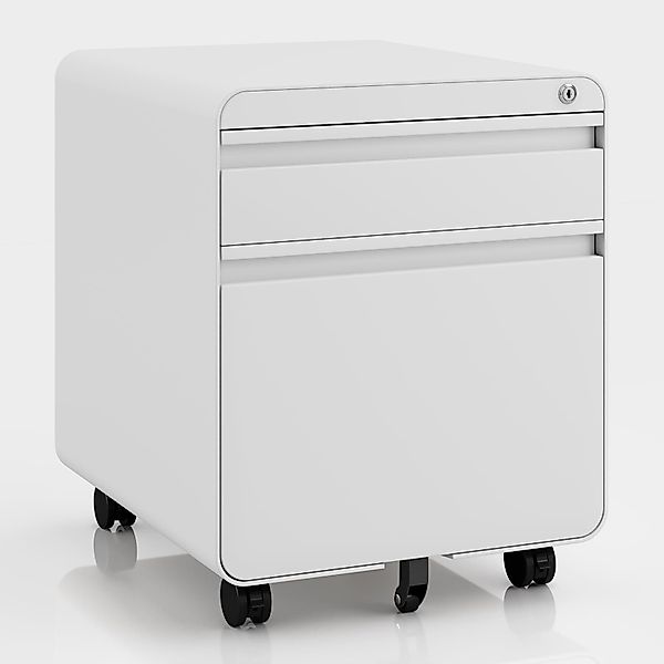 Dripex Aktenschrank Metall Rollcontainer Stahl Büroschrank günstig online kaufen
