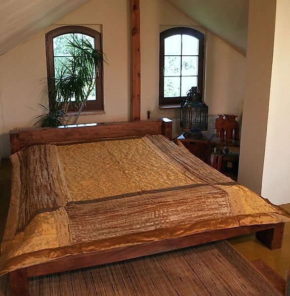 Guru-Shop Tagesdecke Brokat- Samtdecke, Tagesdecke, Bettüberwurf günstig online kaufen