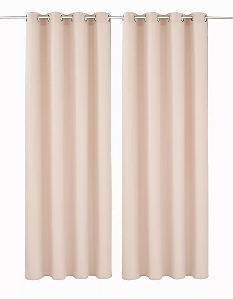 my home Vorhang »Raja«, (2 St.), 2er-Set, Bestseller, einfarbig, modern, pf günstig online kaufen