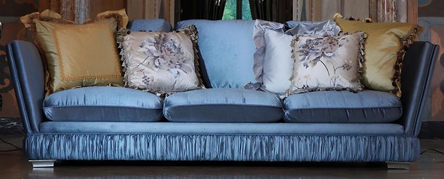 JVmoebel Sofa Klassische Dreisitzer Sofa Möbel Wohnzimmer Textil Couch Klas günstig online kaufen