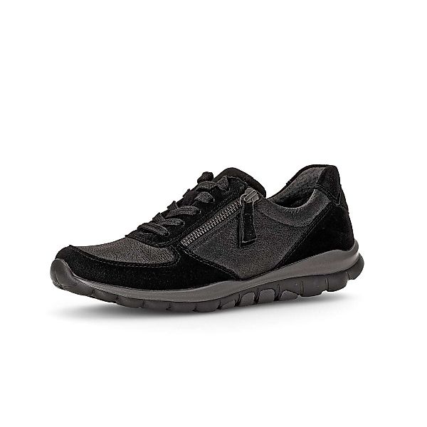 Gabor Sneaker low Materialmix Leder Sneaker günstig online kaufen