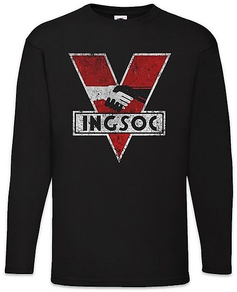 Urban Backwoods Langarmshirt 1984 Logo Vintage Ingsoc Langarm T-Shirt Big O günstig online kaufen