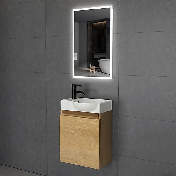 Alpenberger Badmöbel-Set Waschbecken mit Unterschrank und günstig online kaufen