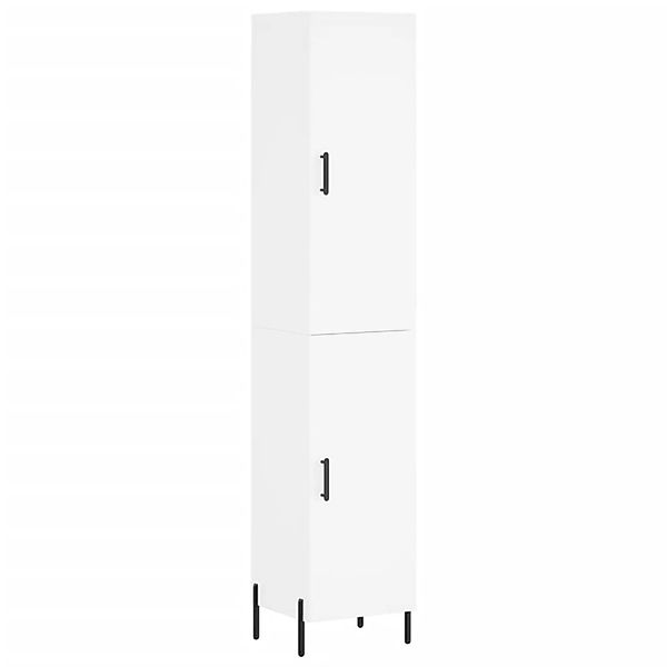 vidaXL Highboard Weiß 34,5x34x180 cm Holzwerkstoff 3198793 günstig online kaufen