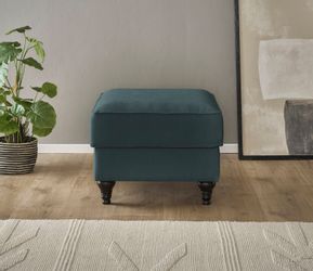 Home affaire Hocker "WESTMINSTER" mit Federkern-Polsterung günstig online kaufen