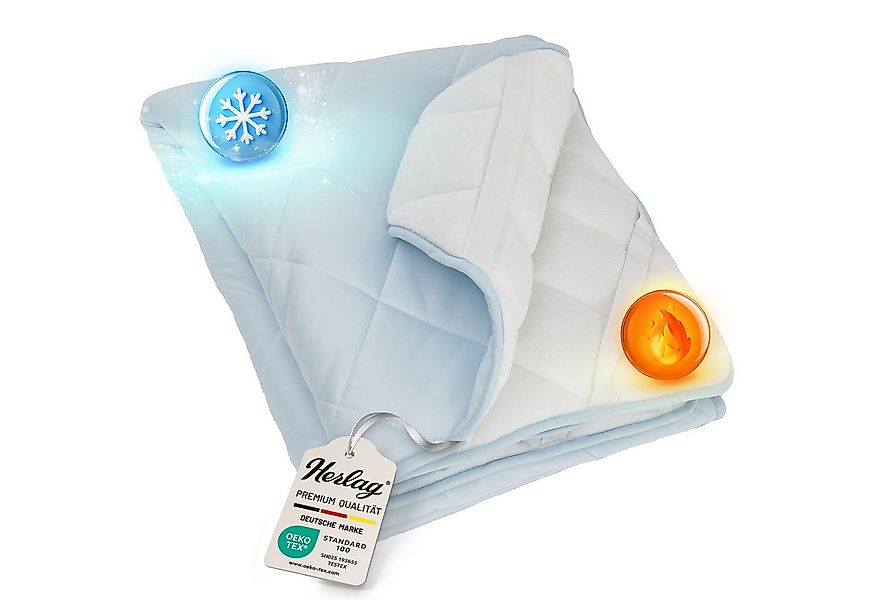 Matratzenauflage 2-in-1 Ganzjahresauflage Sommer- & Winter Kühlend & Wärmen günstig online kaufen
