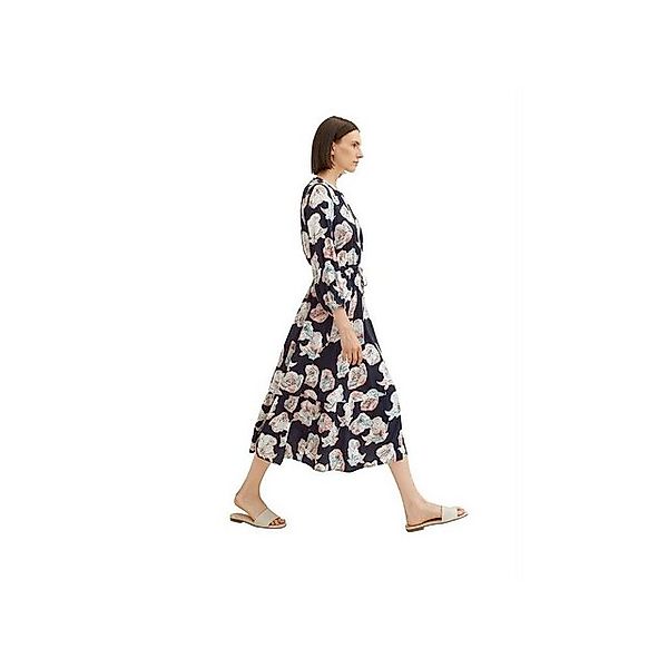 TOM TAILOR Cocktailkleid Cocktailkleid für Damen in tiedyeflower (1-tlg) günstig online kaufen