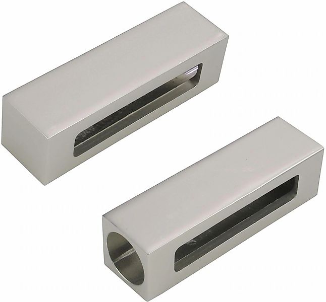 Liedeco Gardinenstangen-Endstück "Block" für Gardinenstangen Ø 16 mm günstig online kaufen