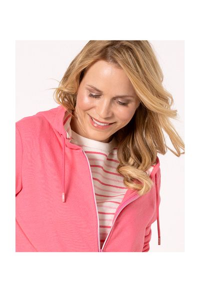 SER Sweatjacke Schnäppchenpreis! Sweatjacke Ringeleinsätze W4250330 günstig online kaufen