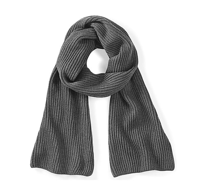Beechfield® Strickschal Beechfield Schal schmal gerippter Strick günstig online kaufen