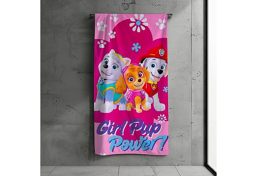 PAW PATROL Strandtuch PAW PATROL Kinder Badehandtuch Strandtuch 70x140 cm, günstig online kaufen