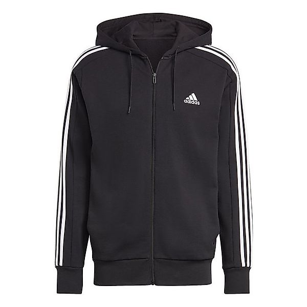 adidas Sportswear Kapuzensweatshirt M 3S FT FZ HD BLACK/WHITE günstig online kaufen