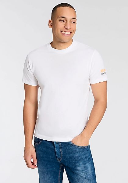 Replay T-Shirt Replaydruck am Ärmelabschluss günstig online kaufen