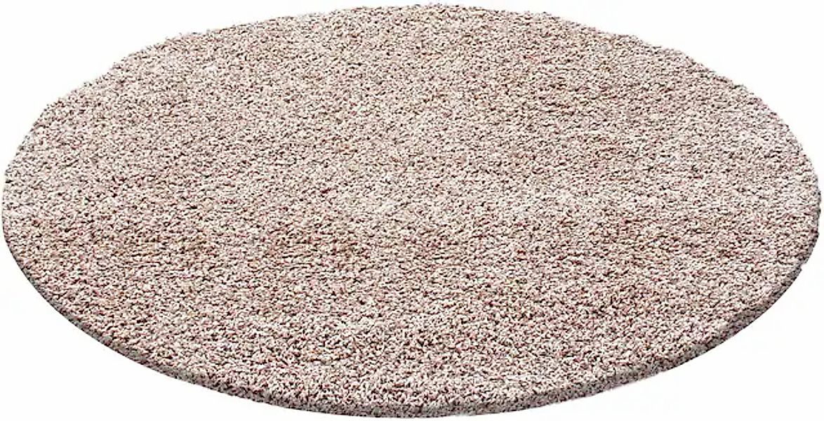 Ayyildiz Teppiche Hochflor-Teppich »Dream Shaggy«, rund, 50 mm Höhe, Langfl günstig online kaufen