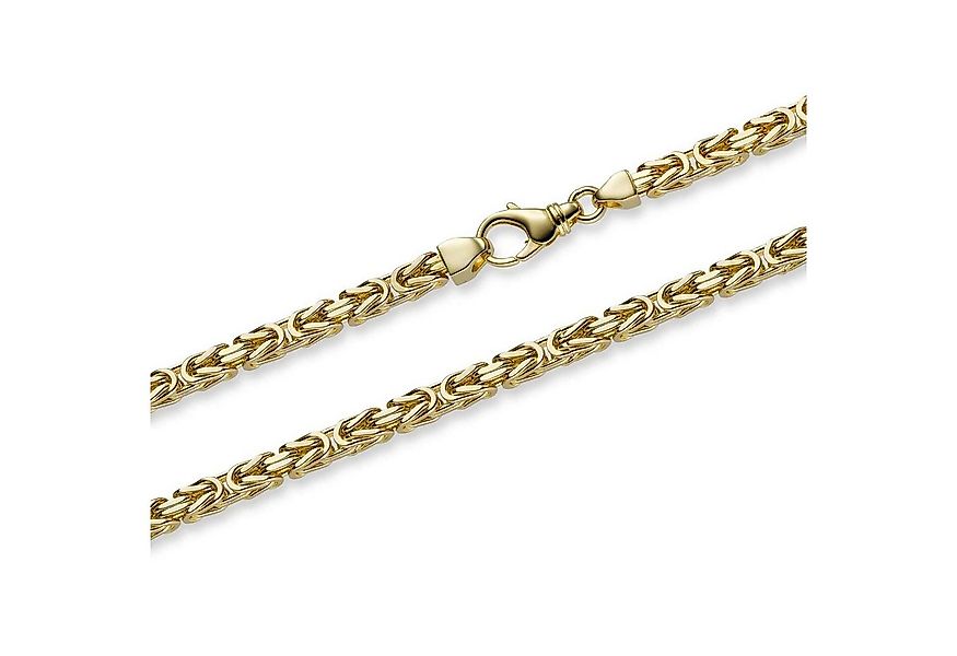 HOPLO Goldarmband Goldkette Königskette Länge 22cm - Breite 5,0mm - 750-18 günstig online kaufen