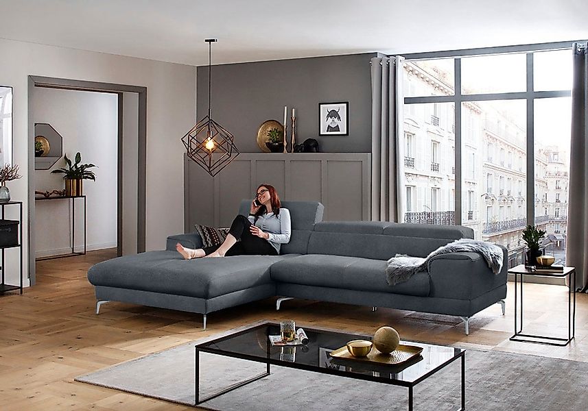 W.SCHILLIG Ecksofa »piedroo, Designsofa mit tollem Sitzkomfort, bequem und günstig online kaufen