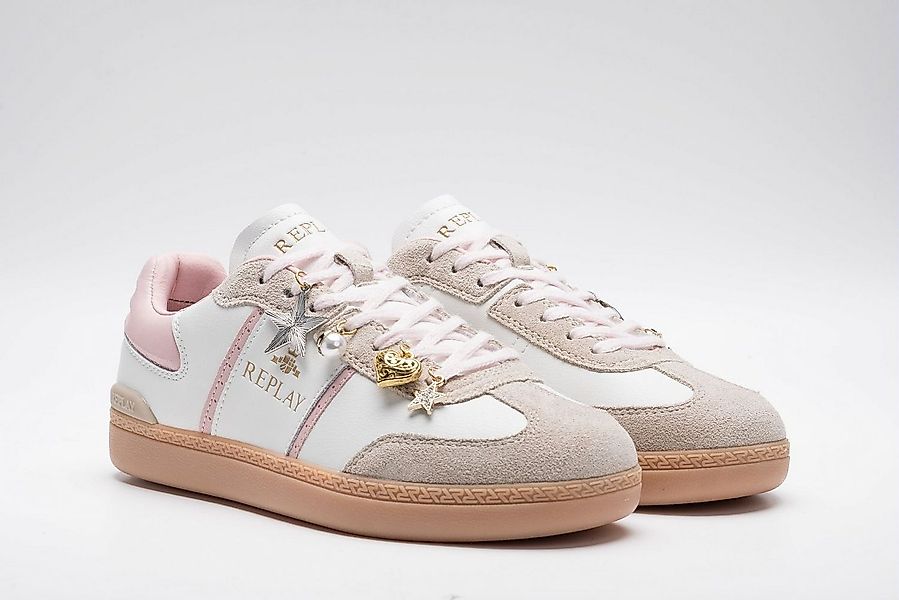 Replay Plateausneaker Trend-Sneaker, Halbschuh, Schnürschuh mit Schmuckelem günstig online kaufen