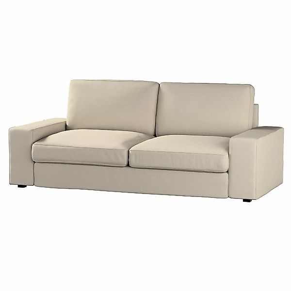 Bezug für Kivik 3-er Bettsofa, grau-beige, Kivik 3-er Bettsofabezug, Amster günstig online kaufen