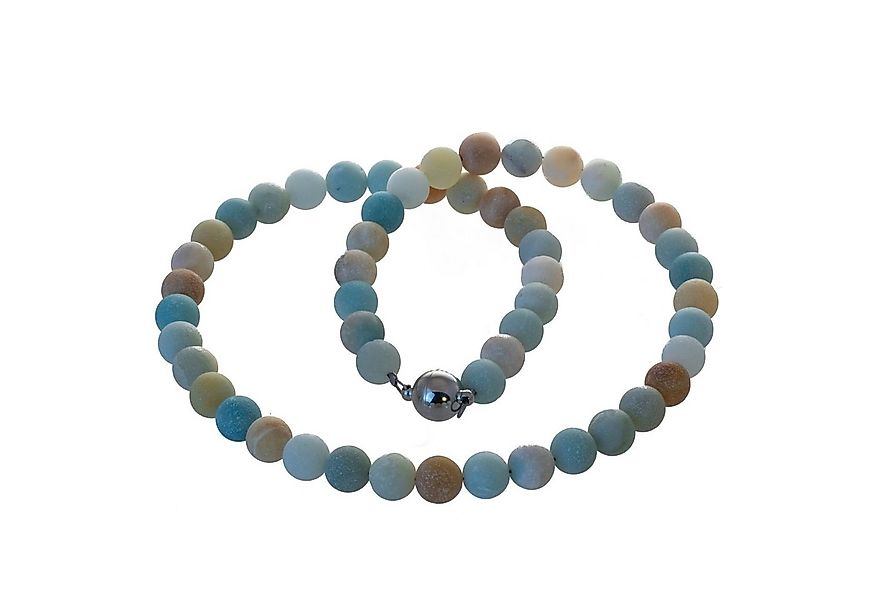 Perlenkette Kette mit Amazonit matt 8 mm, mit Amazonit matt günstig online kaufen