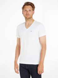 Tommy Jeans T-Shirt "TJM ORIGINAL JERSEY V NECK TEE" mit V-Ausschnitt und d günstig online kaufen