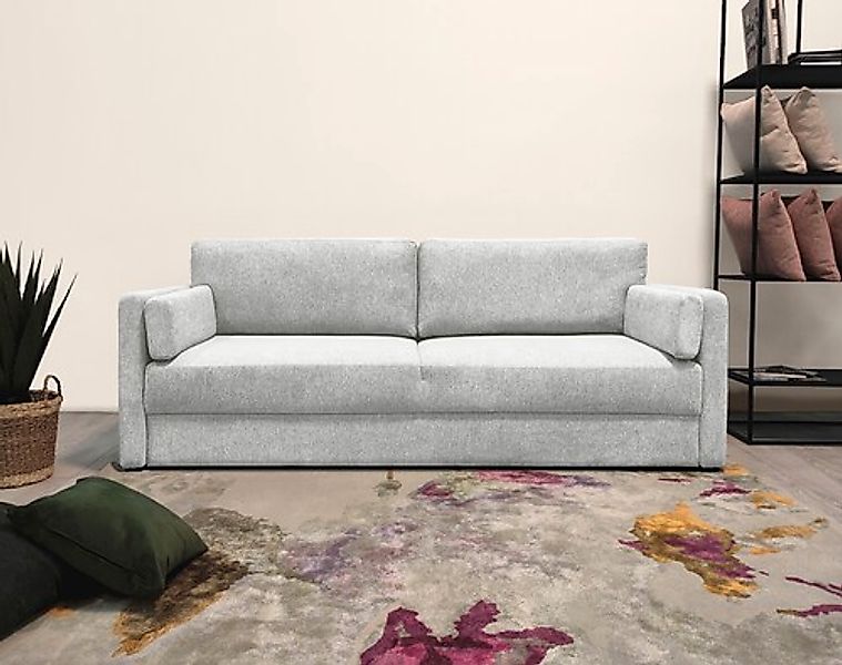 Home affaire Schlafsofa "Calrence", mit aufklappbarer Bettfunktion, zwei Ar günstig online kaufen
